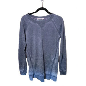 Chance of Fate blue longsleeve t-shirt with 2 front zippers
